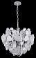 Подвесной светильник Crystal Lux Deseo SP6 D460 Silver - фото №2