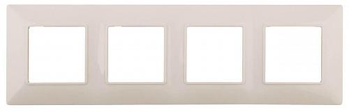 Рамка 4-постовая ЭРА Elegance 14-5004-02 Б0034400