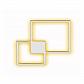 Настенный светодиодный светильник Elvan GW-46220/2SQ-20W-WW-Wh - фото №1