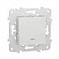 Переключатель одноклавишный перекрестный с подсветкой Schneider Electric Unica New NU520518N - фото №1