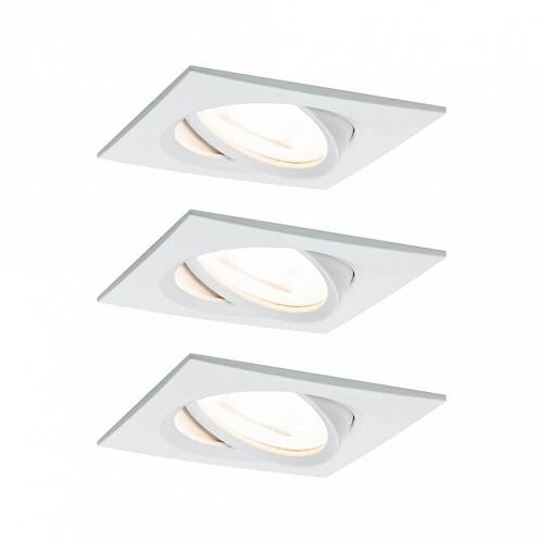 Встраиваемый светодиодный светильник Paulmann Nova Coin 93490