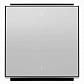 Лицевая панель ABB Sky выключателя одноклавишного с символом I/O серебристый алюминий 2CLA850120A1301 - фото №1
