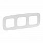 Рамка 3-постовая Legrand Valena Allure Белая 754303 - фото №1