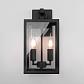 Уличный настенный светильник Elektrostandard Candle 35150/D черный a058260 - фото №4