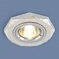 Встраиваемый светильник Elektrostandard 2040 MR16 SL серебро 4690389060861 - фото №1
