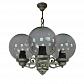 Уличный подвесной светильник Fumagalli Sichem/Bisso/G250 3L G25.120.S30.BZE27 - фото №1