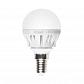 Лампа светодиодная (08138) Uniel E14 6W 4500K матовая LED-G45-6W/NW/E14/FR ALM01WH - фото №1