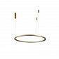 Подвесная люстра Crystal Lux FORTUNA SP88W LED D1000 GOLD - фото №1