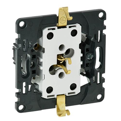 Розетка двойная Legrand Valena Мех In Matic 16A 250V с/з с защитными шторками безвинт. зажим 753031