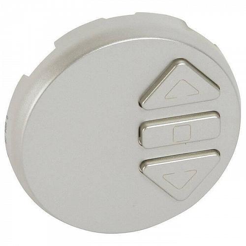 Лицевая панель Legrand Celiane механизма управления жалюзи IOBL титановая 068479