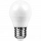 Лампа светодиодная Saffit E27 13W 2700K матовая SBG4513 55160 - фото №1