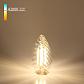 Лампа светодиодная филаментная Elektrostandard E14 7W 4200K прозрачная a049136 - фото №2
