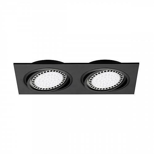 Встраиваемый светильник Zumaline Boxy dl 2 20072-BK