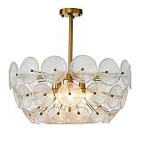 Подвесной светильник Indigo Soffio 12020/6R Gold V000018