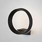 Уличный настенный светодиодный светильник Elektrostandard Ring 1710 Techno Led черный a054933 - фото №4