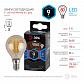Лампа светодиодная филаментная ЭРА E14 9W 4000K золотая F-LED P45-9w-840-E14 gold Б0047028 - фото №2