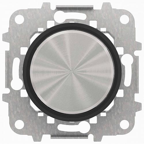 Лицевая панель ABB Sky Moon заглушка cтекло чёрное 2CLA860000A1501