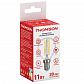 Лампа светодиодная филаментная Thomson E14 11W 4500K шар прозрачная TH-B2088 - фото №2