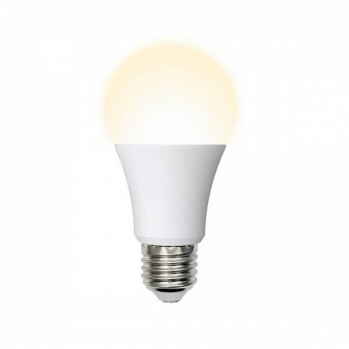 Лампа светодиодная (10766) E27 12W 3000K матовая LED-A60-12W/WW/E27/FR/O