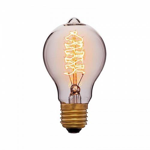 Лампа накаливания E27 60W прозрачная 052-221