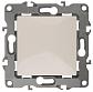 Кнопка ЭРА 12 10AX 250V слоновая кость 12-1111-02 Б0047831 - фото №1
