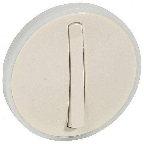 Лицевая панель Legrand Celiane выключателя с контурной подсветкой слоновая кость 066277