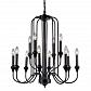 Подвесная люстра Milosh Tendence 0803CL-12BK - фото №1