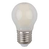 Лампа светодиодная филаментная ЭРА E27 9W 4000K матовая F-LED P45-9w-840-E27 frost Б0047030