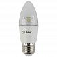 Лампа светодиодная ЭРА E27 7W 2700K прозрачная LED B35-7W-827-E27-Clear Б0019747 - фото №1