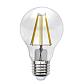Лампа светодиодная филаментная Uniel E27 7W 3000K прозрачная LED-A60-7W/WW/E27/CL/MB GLM10TR UL-00002366 - фото №1