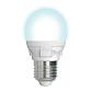 Лампа светодиодная диммируемая Uniel E27 7W 4000K матовая LED-G45 7W/4000K/E27/FR/DIM PLP01WH UL-00004301 - фото №1