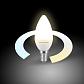 Лампа светодиодная филаментная диммируемая Elektrostandard E14 5W 3300/4200/6500K белая BLE1438 a055924 - фото №1
