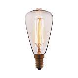 Лампа накаливания E14 40W прозрачная 4840-F