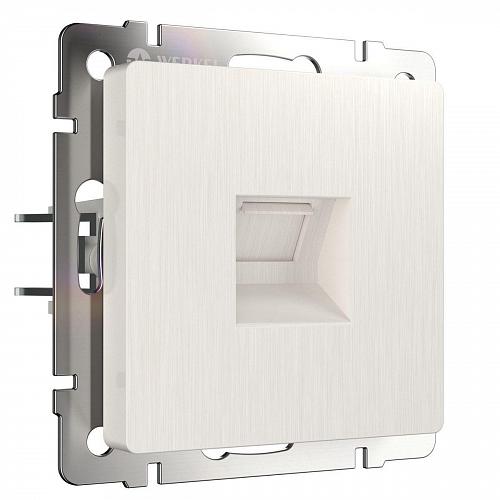 Телефонная розетка Werkel RJ-11 перламутровый рифленый WL13-RJ-11 4690389124303