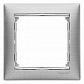 Рамка 1-постовая Legrand Valena алюминий матовый 770331 - фото №1
