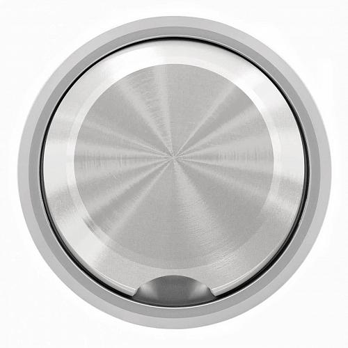 Лицевая панель ABB Sky Moon вывода кабеля хром 2CLA860700A1401