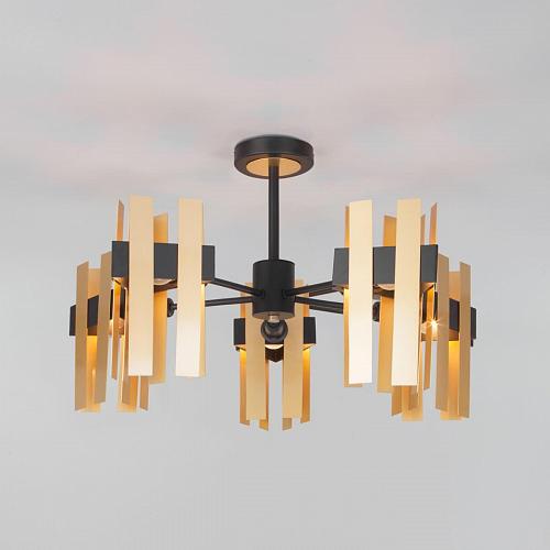 Потолочная люстра Eurosvet Spada 70116/5 черный