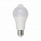 Лампа светодиодная Uniel E27 12W 4000K матовая LED-A60-12W/4000K/E27/PS+MS PLS10WH UL-00005713 - фото №1