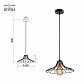 Подвесной светильник Rivoli Moonlight 5150-201 Б0054974 - фото №3