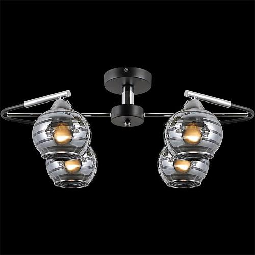 Потолочная люстра Illumico IL9801-4CSQ-79 CR BK