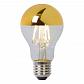 Лампа светодиодная диммируемая Lucide E27 5W 2700K золотая 49020/05/10 - фото №3