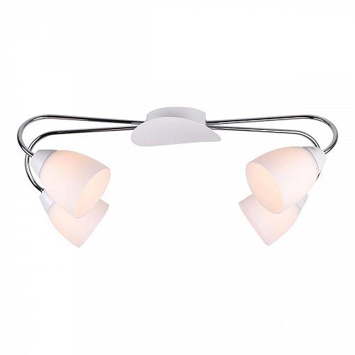 Потолочная люстра IMEX MD.8410-4-S CH+WH