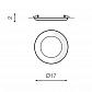 Встраиваемый светильник Azzardo Linda 17 AZ2240 - фото №2
