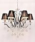 Подвесная люстра Lumina Deco Bellisica LDP 8033-6 BK - фото №2