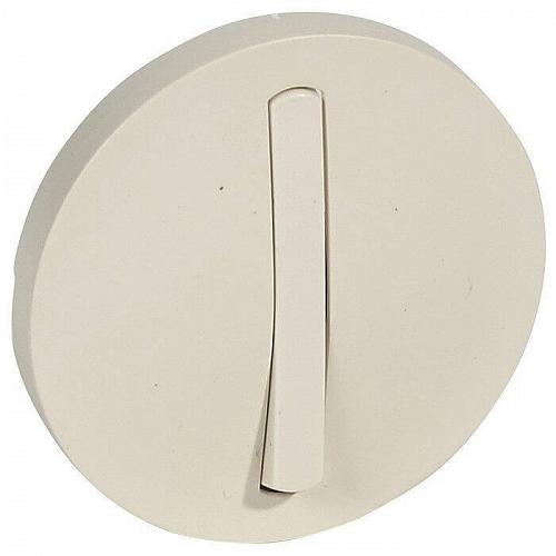 Лицевая панель Legrand Celiane выключателя одноклавишного слоновая кость 066297