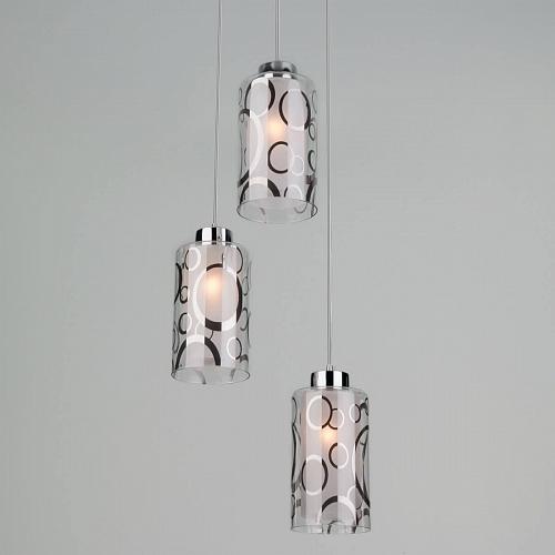 Подвесной светильник Eurosvet 50000/3 хром