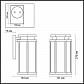 Уличный настенный светильник Odeon Light Nature Gino 4048/1W - фото №2