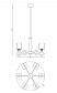 Подвесная люстра Moderli Violetta V1135-6P - фото №8