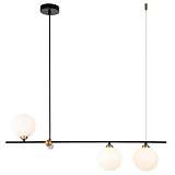 Подвесная люстра Indigo Opaco 11015/3P Black V000152