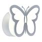 Настенный светодиодный светильник Escada Butterfly 10205/1LED 17W - фото №1